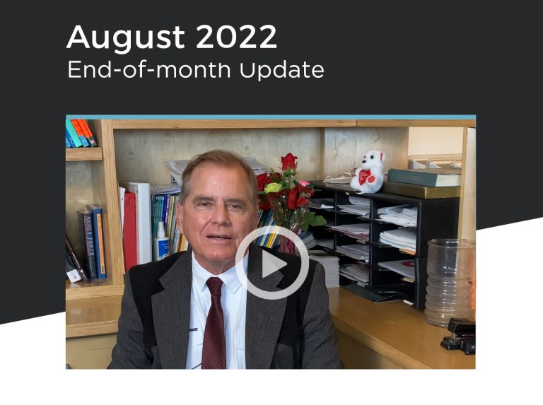 Andy's End-of-Month Update - August 2022 --